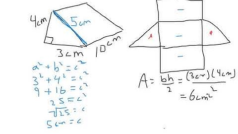 Right triangular prism   surface area