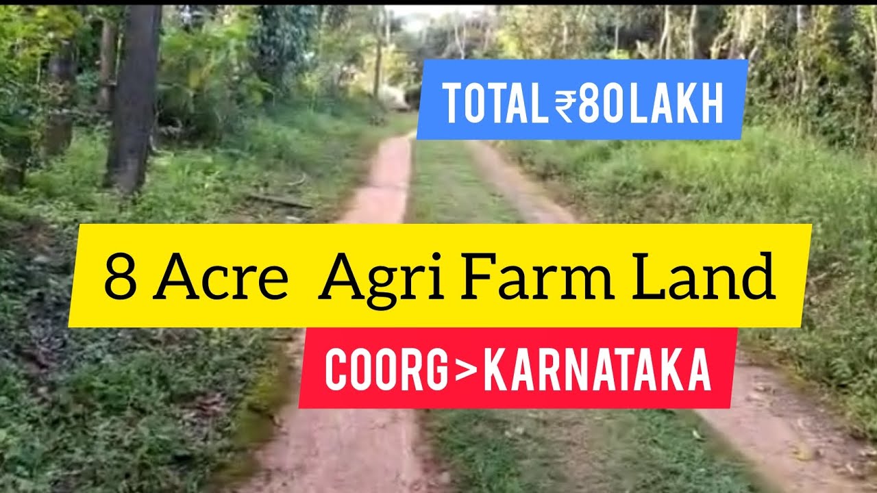 8 Acre Agricultural Farm Land For Sale Karnataka (Total 80