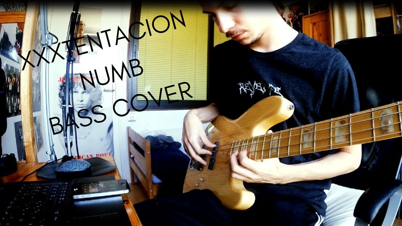 XXXTENTACION NUMB Bass Cover (With Tabs) YouTube Music