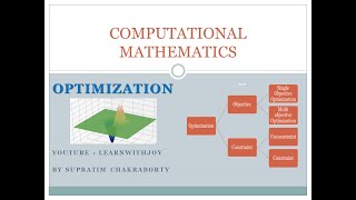Computational Mathematics: Optimization Part -V