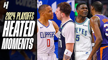 NBA "Most Heated" MOMENTS of 2024 Playoffs So Far 😳