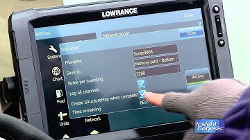 Insight Genesis Sonar Settings To Maximize Map Detail