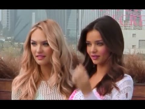 Victoria's Secret Angel's SWIMSUIT Ready Secrets! Miranda Kerr & Candice Swanepoel!