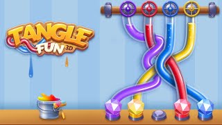Tangle Fun 3D- Untie all knots Game — Mobile Game | Gameplay Android & Apk screenshot 1