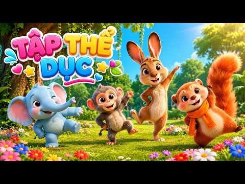 BÀI NHẠC ĐANG HOT ''TẬP THỂ DỤC BUỔI SÁNG REMIX'' - Ca Nhạc Hoạt Hình Vui Nhộn Mới Nhất