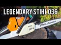 The Legendary Stihl 036 Vintage Chainsaw