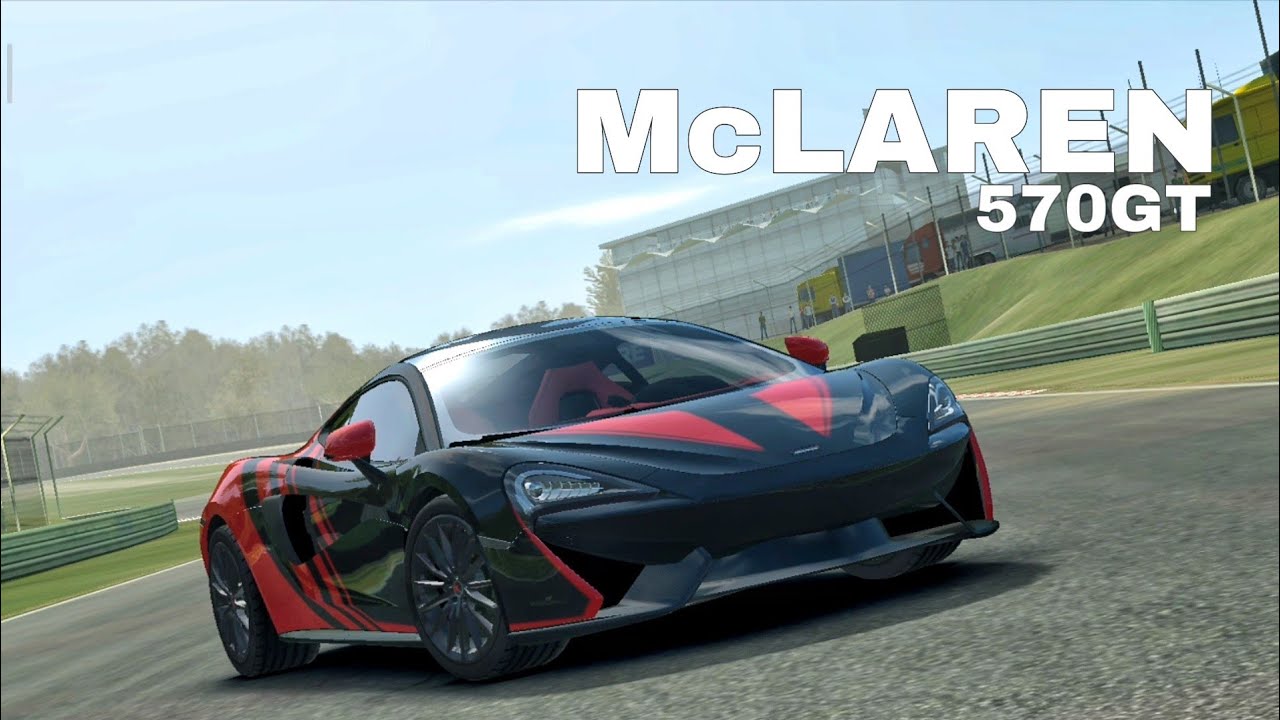 Real Racing 3 MCLAREN. Most wanted MCLAREN 570 gt.