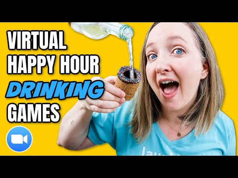 10 ZOOM Happy Hour Games | Virtual Drinking Games To Play On Zoom