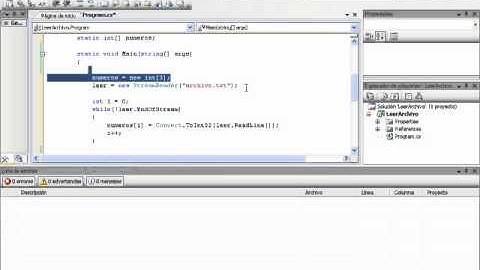 Leer y escribir archivos de texto | C# Tutorial