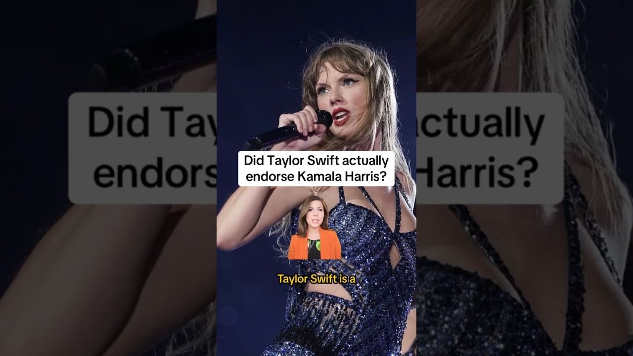 Did Taylor Swift actually endorse Kamala Harris? Did Taylor Swift actually endorse Kamala Harris?