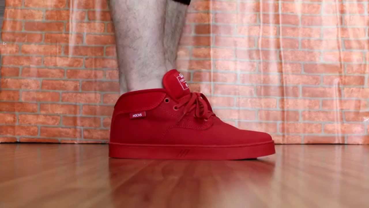 tenis da hocks vermelho