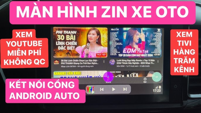Xem Youtube và Tivi ngay trên màn hình ZIN của xe ô tô có cổng kết ...