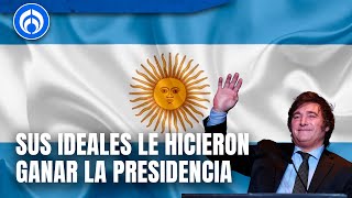 Él es Javier Milei, el nuevo presidente de Argentina