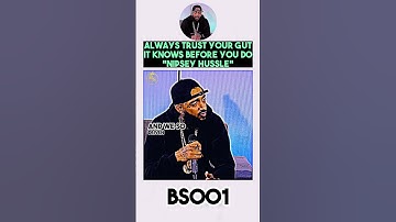 Nipsey Hussle — My Only Regret: Not Listening to My Own Spirit #motivation #hardwork #mindset