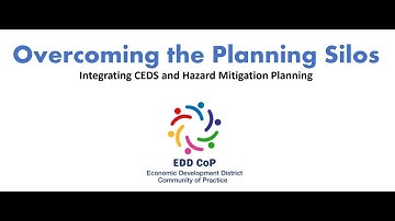 Integrating Economic Development and Hazard Mitigation Planning