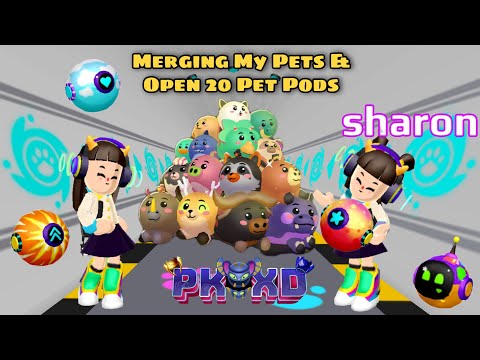 PK XD - Merging My Pets & Open 20 Pet Pods