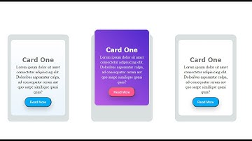 CSS Light Version Neumorphism Cards Using Html5 & CSS3 with Hover Effects | CSS UI Design Tutorial