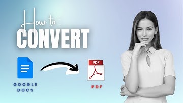 The Only Video You Need to Convert Google Docs to PDF (2025 Tutorial)