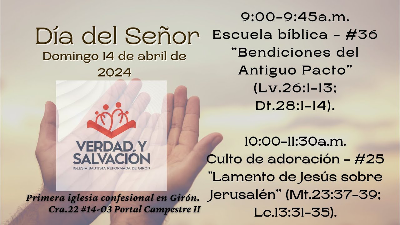 Las bendiciones por la obediencia (Lv.26:1-13; Dt.28:1-14) - YouTube