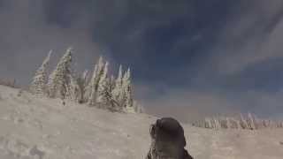 BIG WHITE 2014 Canada BC Powder Crash