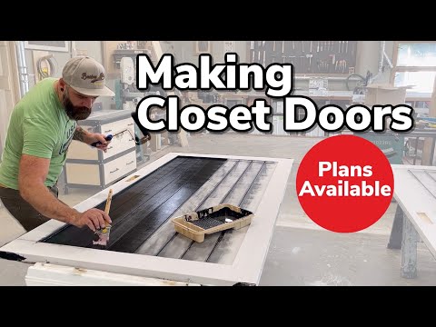Easy Closet Doors || You Can Make These