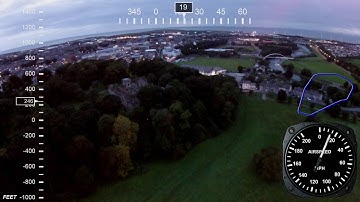 Hall park workington. Dashware with Litchi Flight log