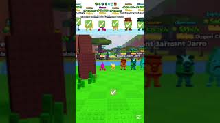 I kicked 8x lucky blocks 😱 #roblox #robloxshorts #kickaluckyblock #top5