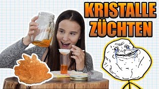 ich ZÜCHTE zum ersten mal KRISTALLE  , hat es funktioniert ?  Celina