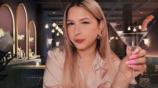 ASMR Toxic friend exposes herself at the Bar🍸🤭 (bartender pov)