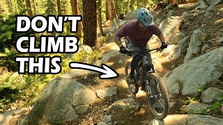 Decending a BRUTAL climb - Toad's Wild Ride to Christmas Valley