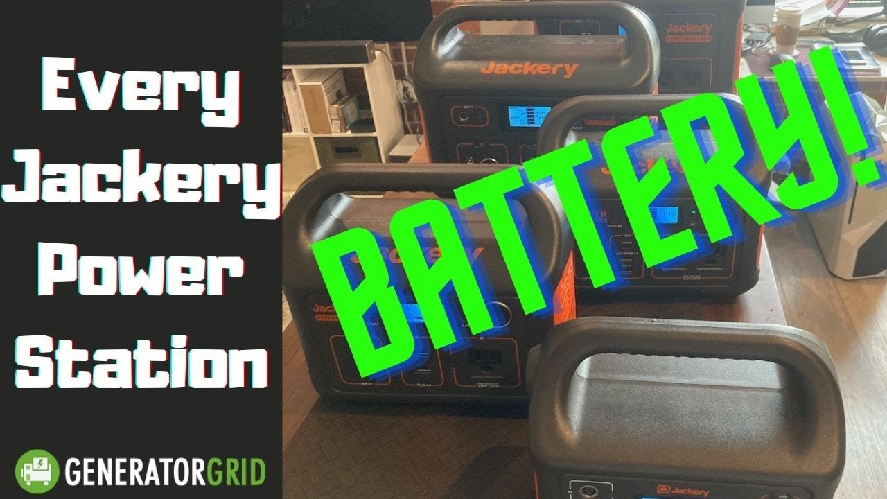 Jackery 160 vs 240 vs 300 vs 500 vs 1000 Ranked & Reviewed! YouTube