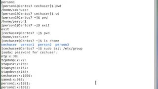 Create groups and add users into groups in CentOS Linux Create groups and add users into groups in CentOS Linux