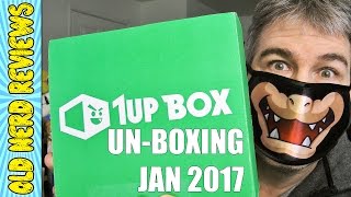 1Up Box Unboxing | January 2017 | FORCE Theme #1UPBox 🤓