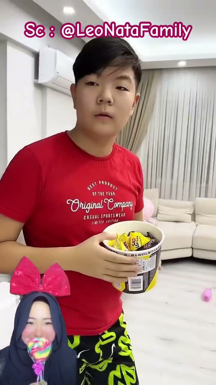 SI ADIK DI NAKALIN KAKAK ⁉️tapi SI ADIK TETAP BAIK DAN MELULUHKAN HATI KAKAK‼️@LeoNataFamily #shorts