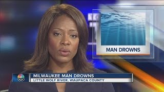 Milwaukee man drowns in Waupaca County