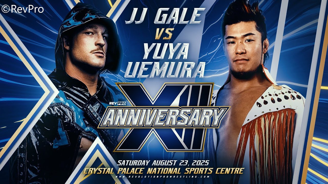 Yuya Uemura v JJ Gale / Singles Match / RevPro 13th Anniversary