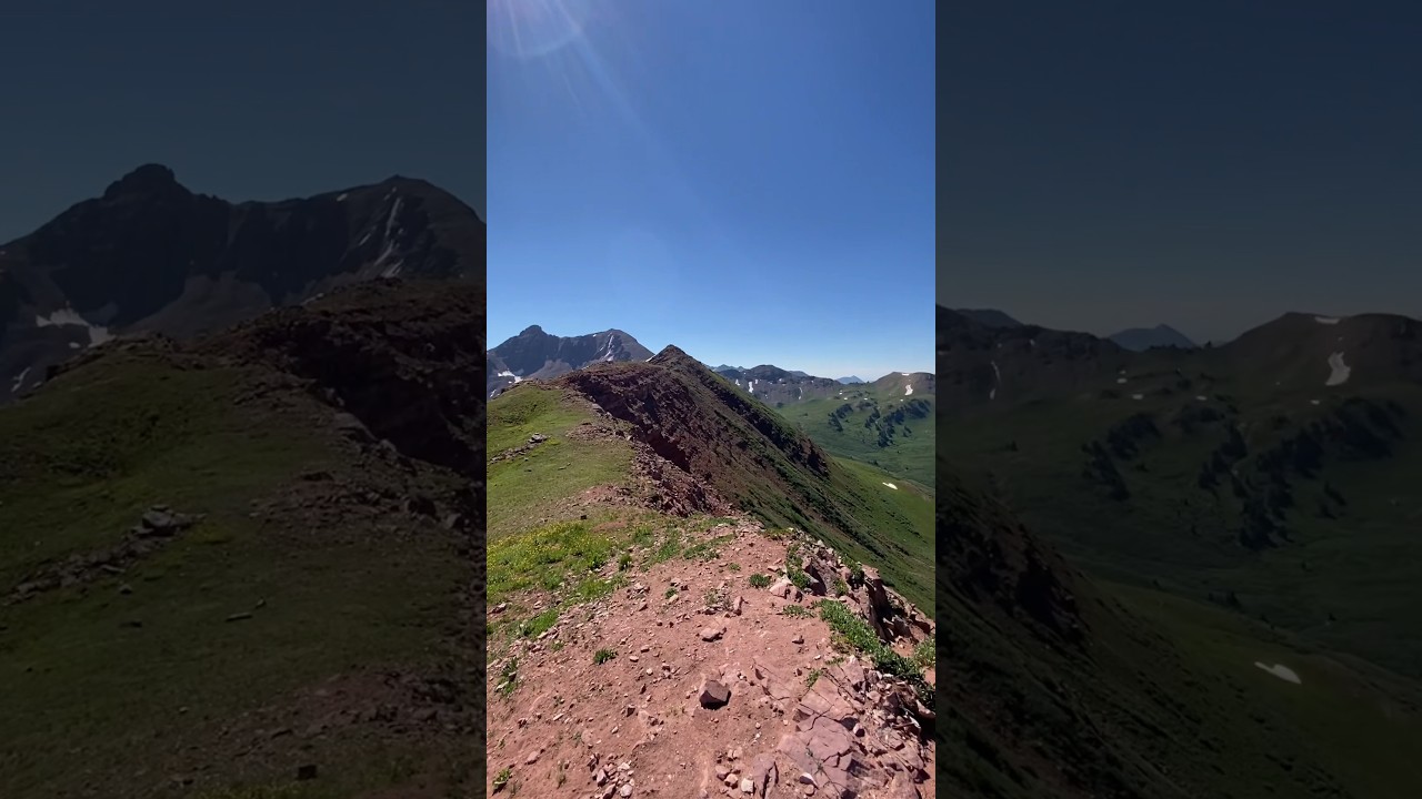 Making it to the top of Frigid Air Pass in Colorado. ⛰️ 