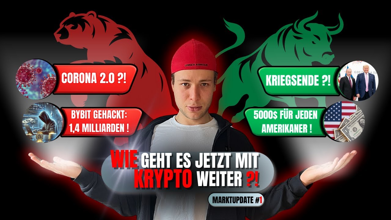 Wie geht es JETZT weiter mit KRYPTO ? (Marktupdate#1)