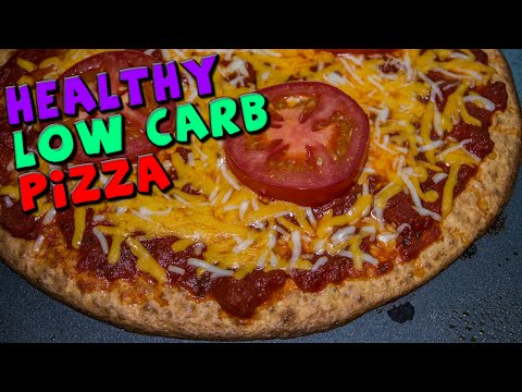 The Best Healthy LOW CARB Pizza Recipe (High Protein)