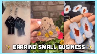 Earring Small Business ☘️ TikTok Compilation