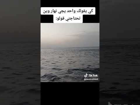 هذا هو الجواب الناس الي تقولك ايجي النهار و تحتاجني