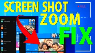 Screen shot zoom fix - screen capture keeps zooming in - Easy Fix!