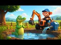 Funny Monkey Farmer Helps Crocodile Find Water π§