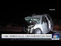3 family members killed in Mother's Day crash in Piñon Hills
