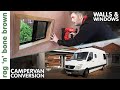 Campervan Conversion - Walls & Windows - Mercedes Sprinter