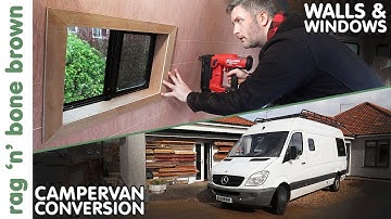 Campervan Conversion - Walls & Windows - Mercedes Sprinter