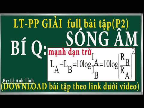 Video: Cường độ của sóng âm là bao nhiêu?