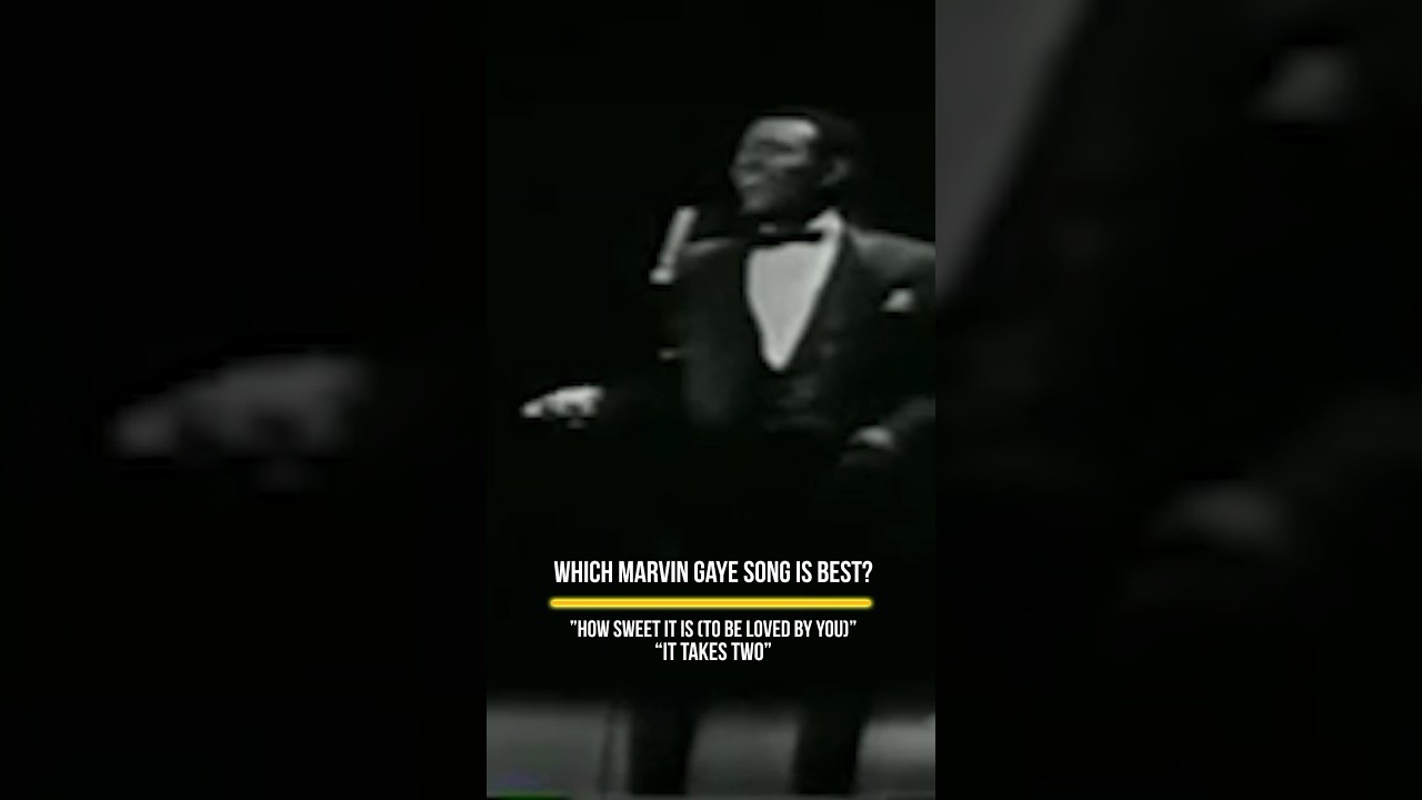 Which song would you dedicate to your SO? Let us know in the comments! #MarvinGaye #Motown #Music
