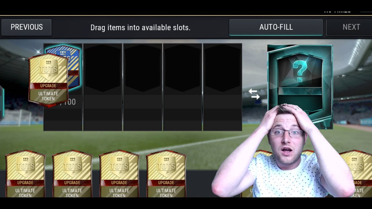 FIFA Mobile Impromptu Packsanity - Putting 100's of TOTS and UTOTS Tokens into the Trash Plan...