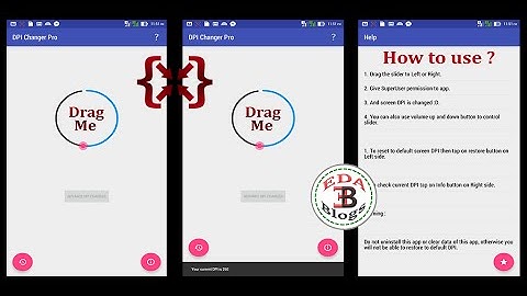 Change DPI in android - DPI Changer Pro Promo video | how to change dpi in android